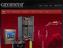 Tablet Screenshot of cavanova.com.mx