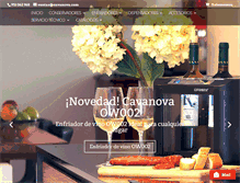 Tablet Screenshot of cavanova.com